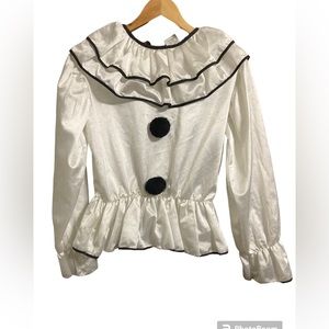 Ruby's Clown Black & white top